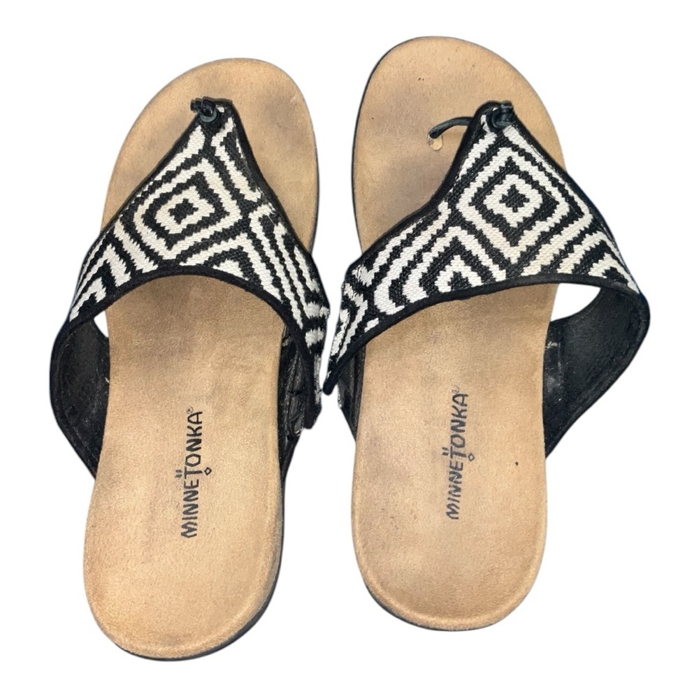 Minnetonka Mara‎ Comfort Thong Sandal Size 9 - Picture 4 of 5